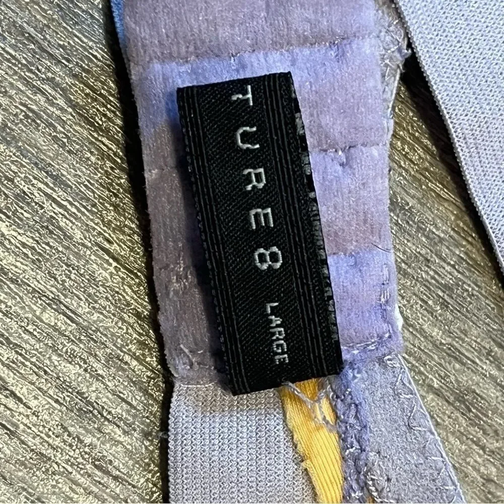 ASOS Signature8 Purple & Yellow Bralette